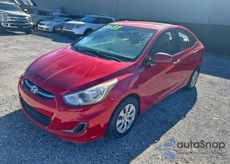 2016 Hyundai Accent Se из США, поврежденный, VIN KMHCT4AEXGU977716